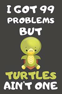 I Got 99 Problems But Turtles Ain't One