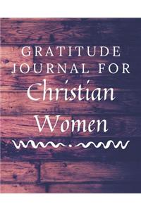 Gratitude Journal For Christian Women
