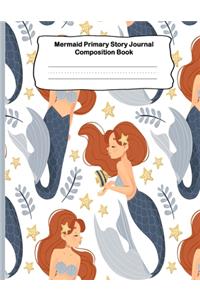 Mermaid Primary Story Journal Composition Book