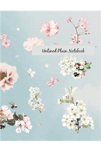 Unlined Plain Notebook