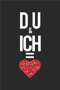 Du & ich = Liebe: ANGST TAGEBUCH - Angsttagebuch - Notizbuch mit 100 gepunktete Seiten für alle Notizen, Listen, Termine, Fortschritte, ... und alles was einem sonst 