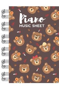 Piano Music Sheet