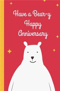 Have A Beary Happy Anniversary