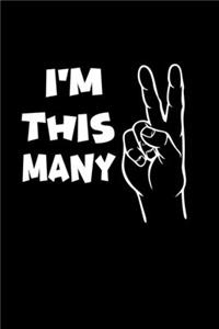 I'm This Many