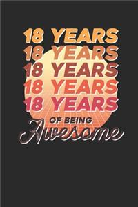 18 Years Of Being Awesome