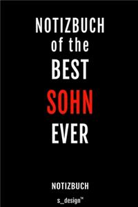 Notizbuch für Söhne / Sohn