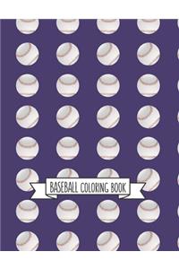 Baseball Coloring Book