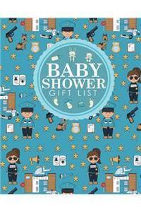 Baby Shower Gift List