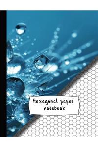 Hexagonal paper notebook