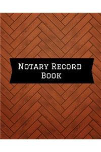 Notary Record Book