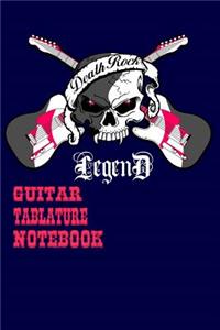 Guitar Tablature Notebook