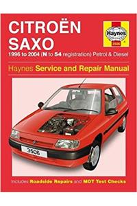 Citroen Saxo Petrol & Diesel (96 - 04) Haynes Repair Manual