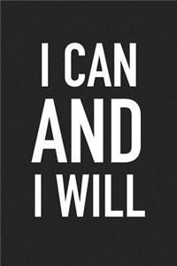 I Can and I Will