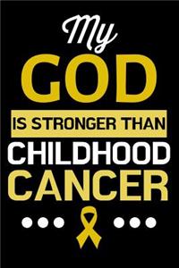 My God Is Stronger Than Childhood Cancer