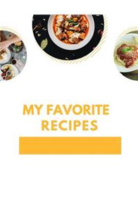 My Favorite Recipes