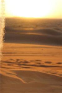 Desert Sand Notebook
