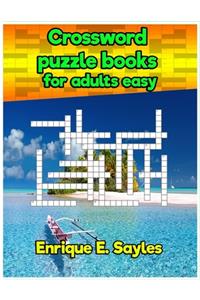 Crossword puzzle books for adults easy Relaxing Puzzles