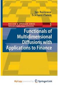Functionals of Multidimensional Diffusions with Applications to Finance