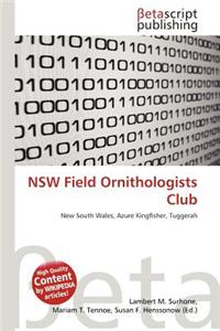 Nsw Field Ornithologists Club