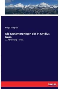 Die Metamorphosen des P. Ovidius Naso