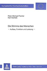 Die Stimme Des Menschen