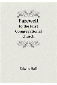 Farewell to the First Congregational Church