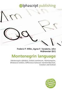 Montenegrin Language