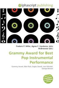 Grammy Award for Best Pop Instrumental Performance