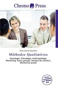 M Thodes Qualitatives