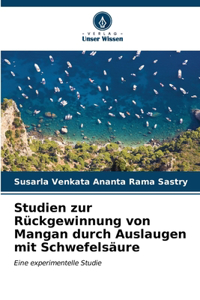 Studien zur Rückgewinnung von Mangan durch Auslaugen mit Schwefelsäure