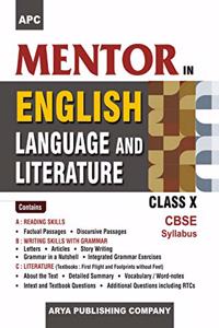 APC Mentor in English Language and Literature Class-X