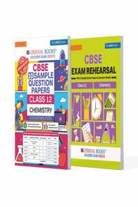 Oswaal CBSE Sample Question Papers & Exam Rehearsal Class 12 Chemistry (Set of 2 Books) For 2025 Board Exam