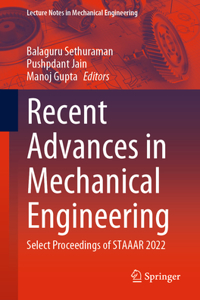 Recent Advances in Mechanical Engineering