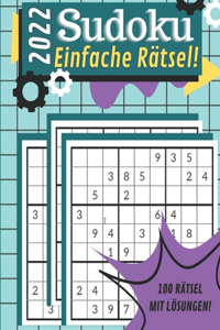 2022 Einfaches Sudoku Großdruckbuch
