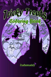 Tricky Treats Coloring Book