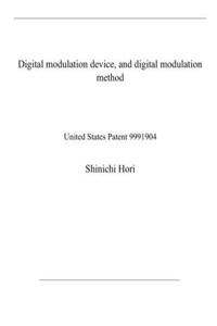 Digital modulation device, and digital modulation method