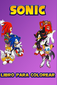 Sonic Libro Para Colorear