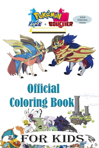 Pokémon Épée et Bouclier Official Coloring Book For Kids