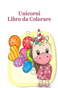 Unicorni Libro da Colorare