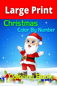 Christmas Color By Number Coloring Book