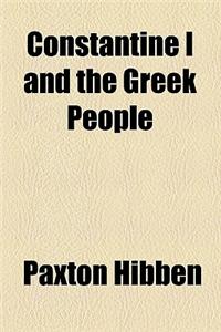 Constantine I and the Greek People