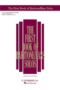 First Book of Baritone/Bass Solos Book/Online Audio