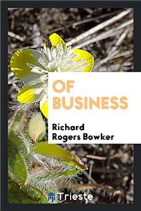 Of Business