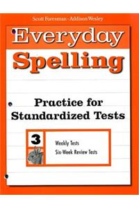 Spelling Practice for Standardized Test Gr 3