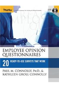 Employee Opinion Questionnaires: 20 Ready-To-Use Surveys That Work
