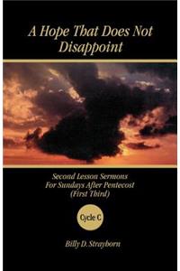 A Hope That Does Not Disappoint