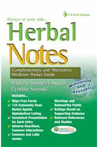 Herbal Notes