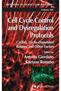 Cell Cycle Control and Dysregulation Protocols