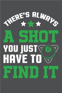 There's Always A Shot You Just Have To Find It