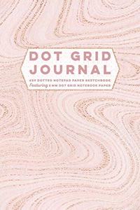Dot Grid Journal 6x9 Dotted Notepad Paper Sketchbook Featuring 5 mm Dot Grid Notebook Paper